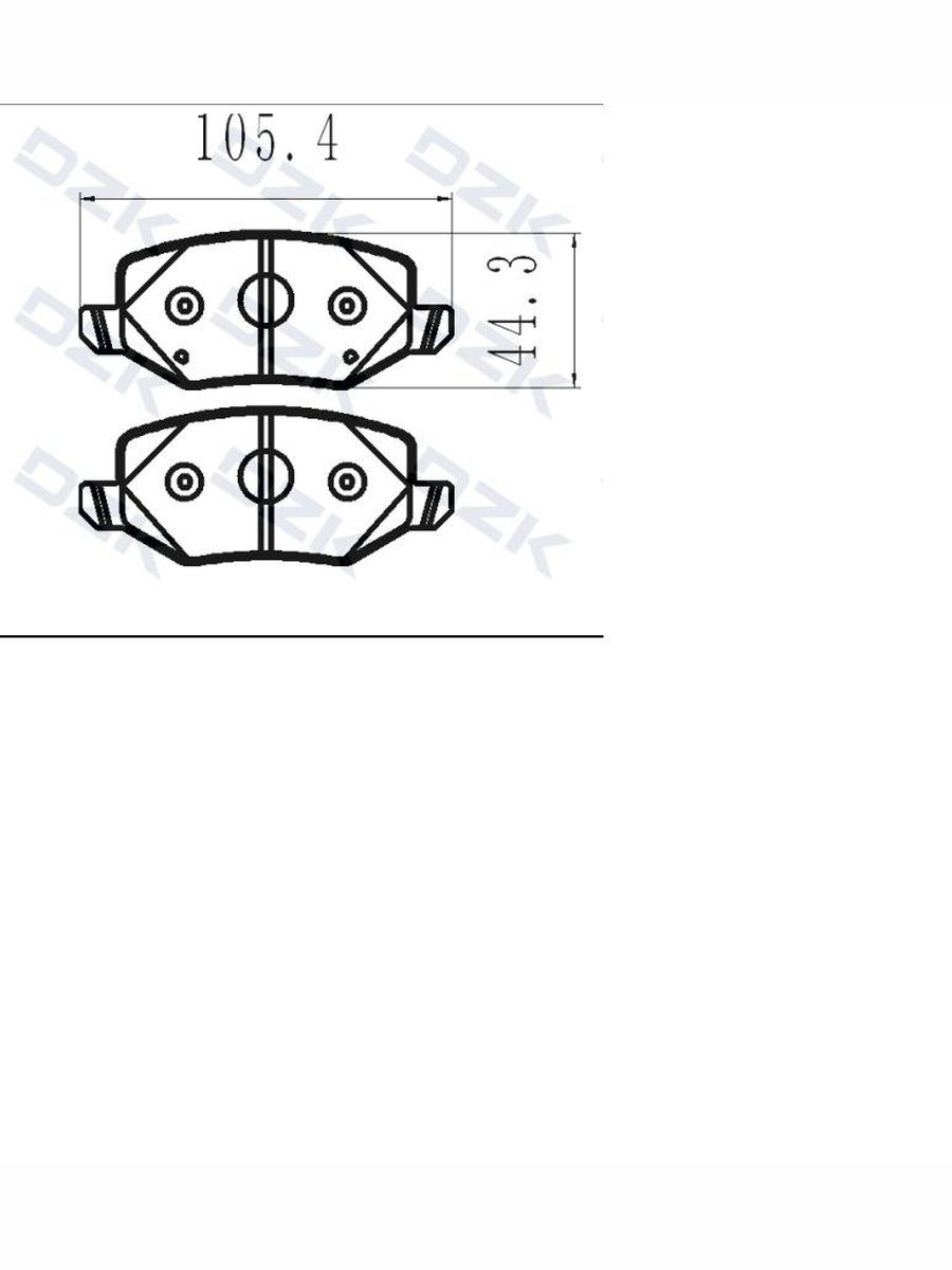 HAVAL Jolion 2WD. Задние КЕРАМИЧЕСКИЕ тормозные колодки. 3502126XGW02A - Фото 1